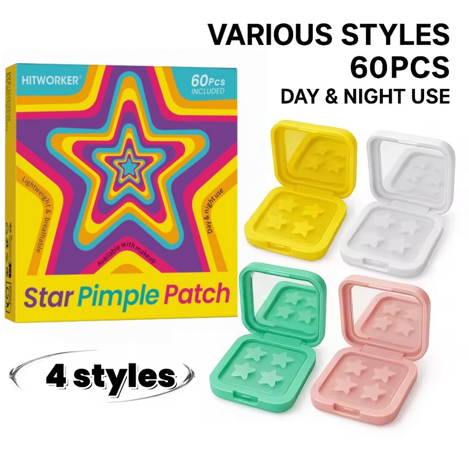 Beauty Makeup Box - 60 pieces/box of 4 color star
