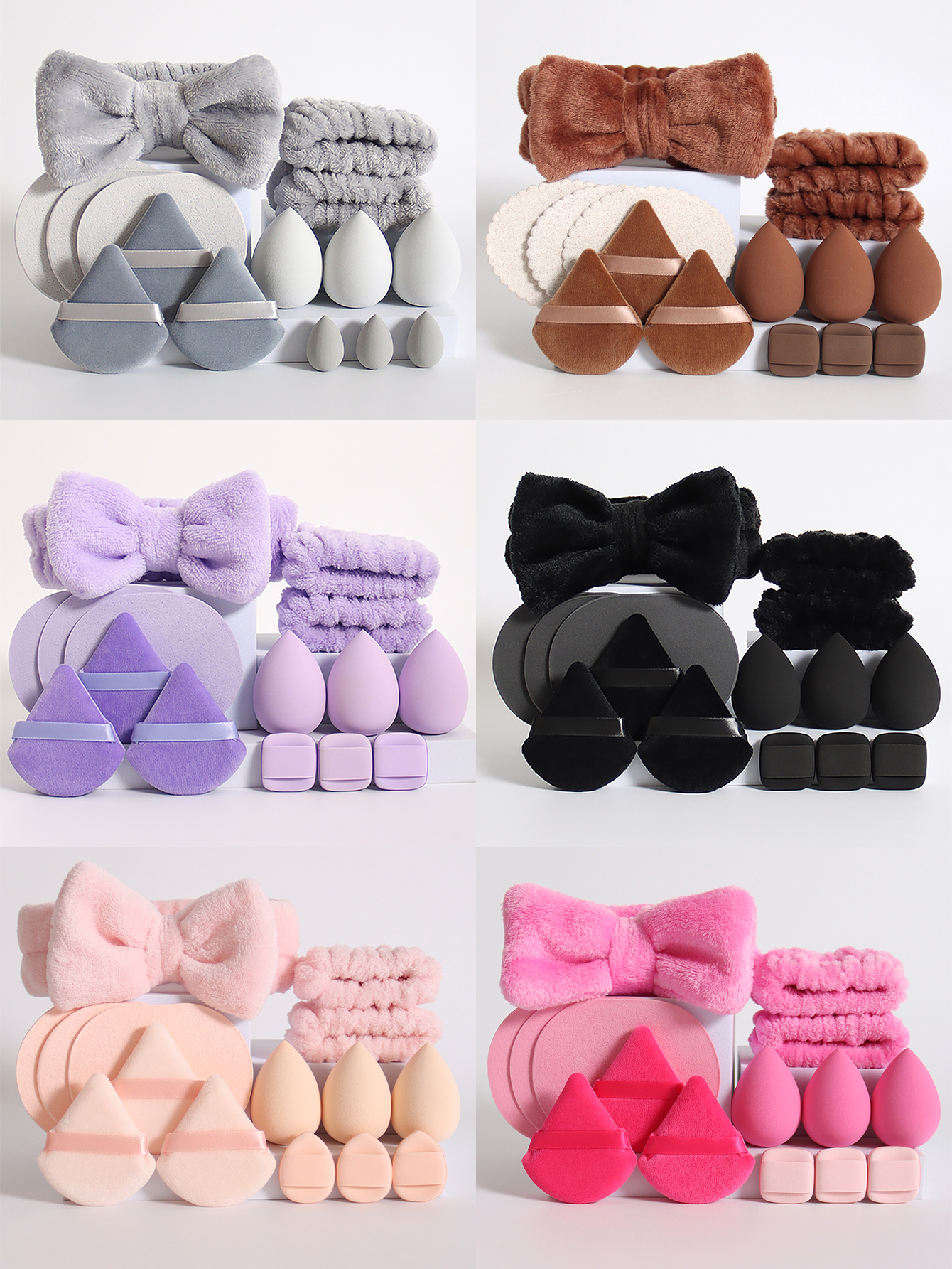 Beauty Makeup Blender - 15 Cosmetic Puff Makeup Sponge Blender