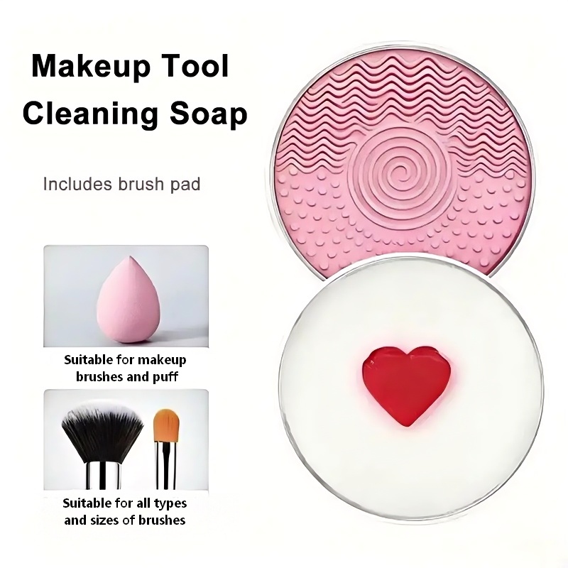 Beauty Natural Makeup - Natural Makeup Brush Cleaner Soap Multi
