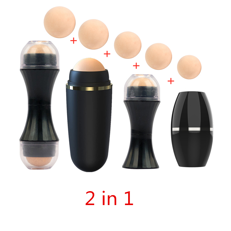 Beauty Natural Makeup - 2 in1 Oil Absorbing Roller Natural