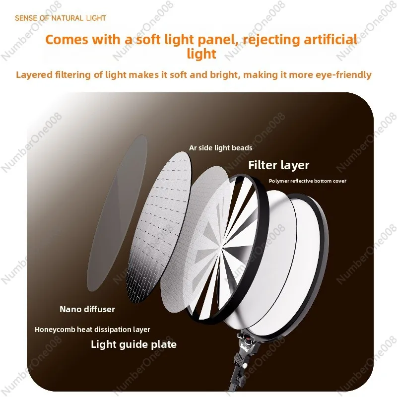 360° Rotating Ring Light with  - Beauty Makeup Camera recensione e prezzo