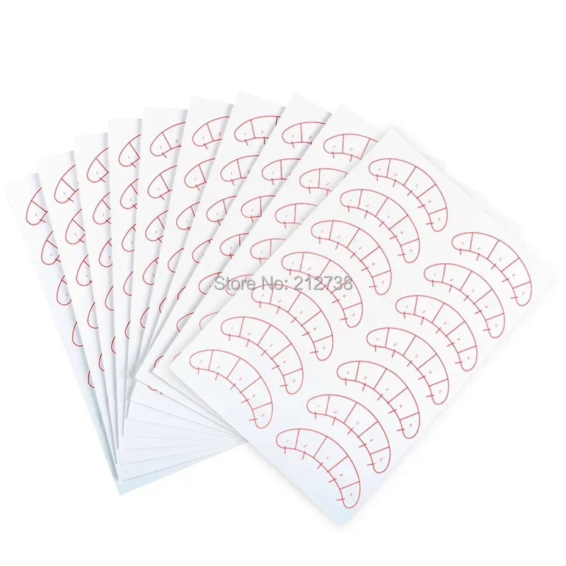 140PCS Eyelash under Eye Pads  - Beauty Makeup Tips recensione e prezzo