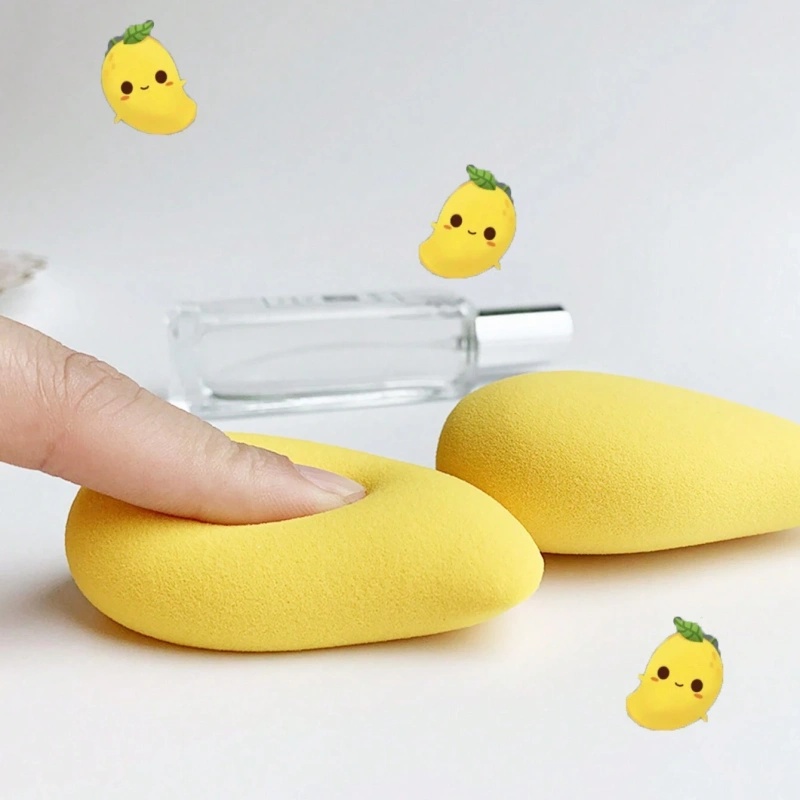 12/2pcs Mango Shape Soft Makeu - Beauty Makeup Blender recensione e prezzo