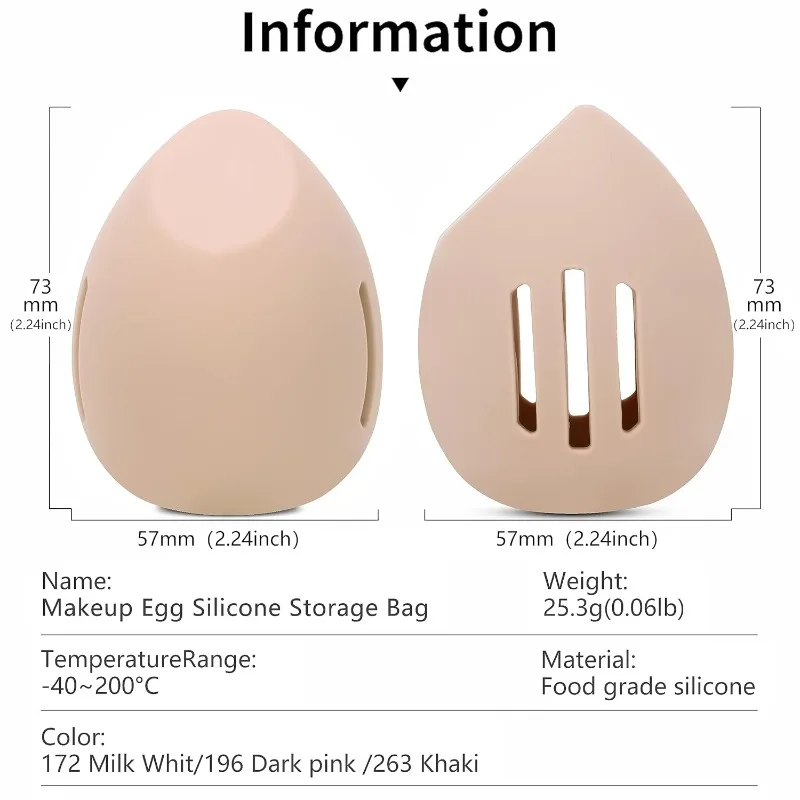 Silicone Beauty Egg Breathable - Beauty Makeup Box recensione e prezzo