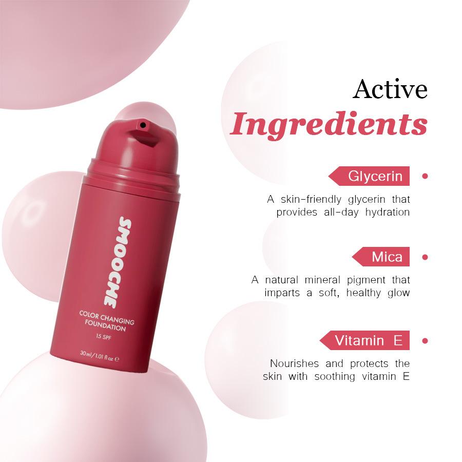 SMOOCHE Color Changing Foundat - Beauty Natural Makeup recensione e prezzo