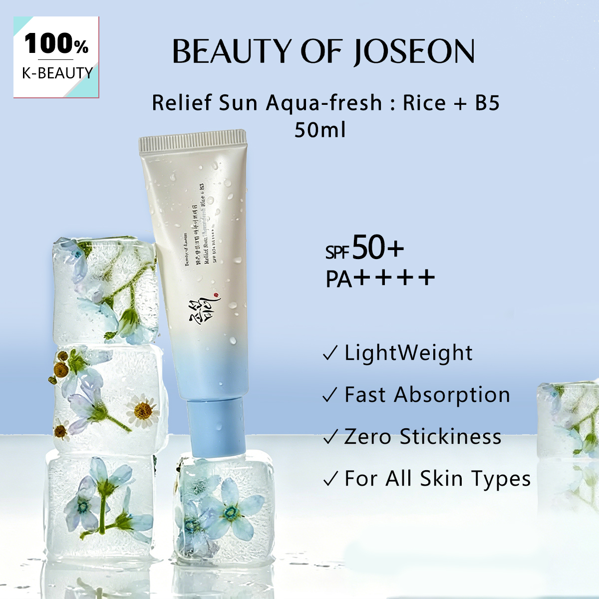 Beauty of Joseon Relief Sun Aq - Beauty Of Joseon Makeup recensione e prezzo