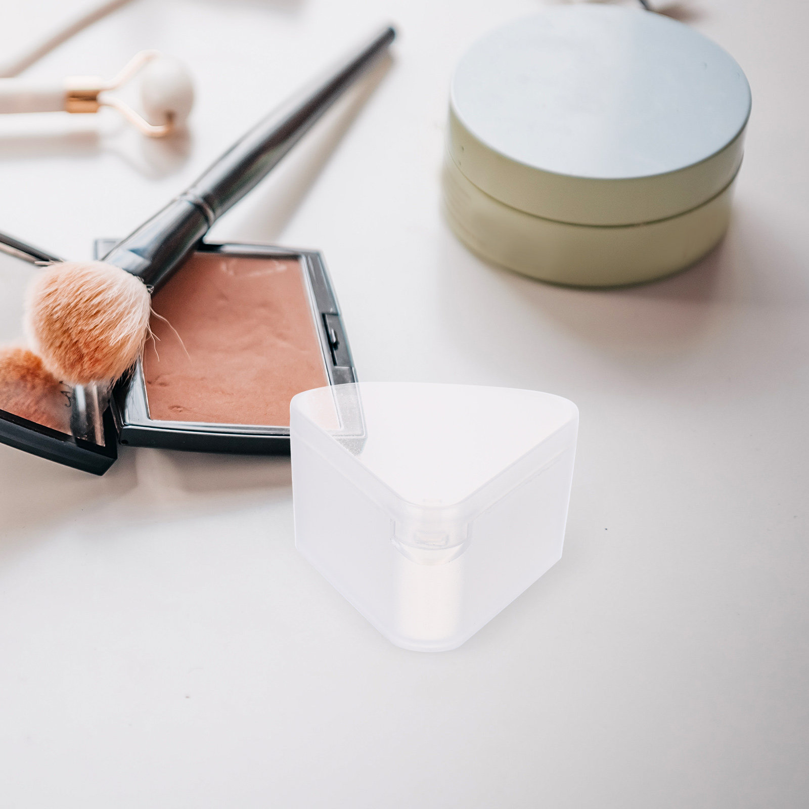 6Pcs Makeup Powder Puff Case T - Beauty Makeup Box recensione e prezzo