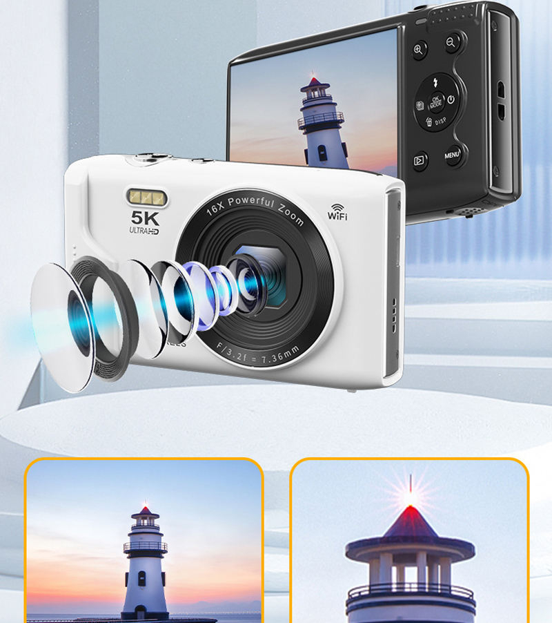5K Student Camera Cheap Price  - Beauty Makeup Camera recensione e prezzo