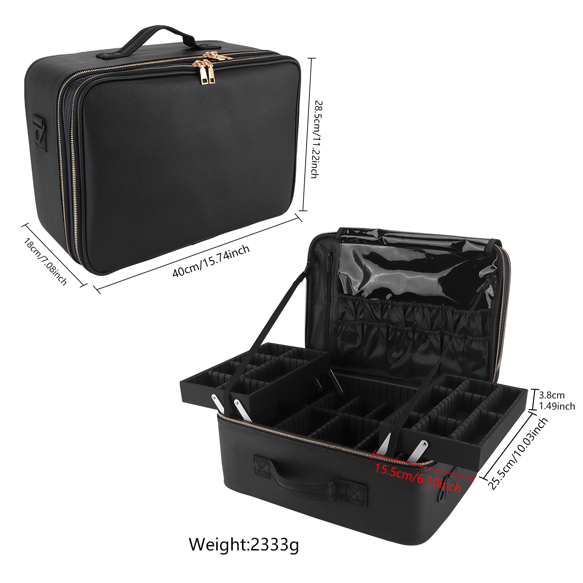 Women Travel Cosmetic Case Org - Beauty Makeup Box recensione e prezzo