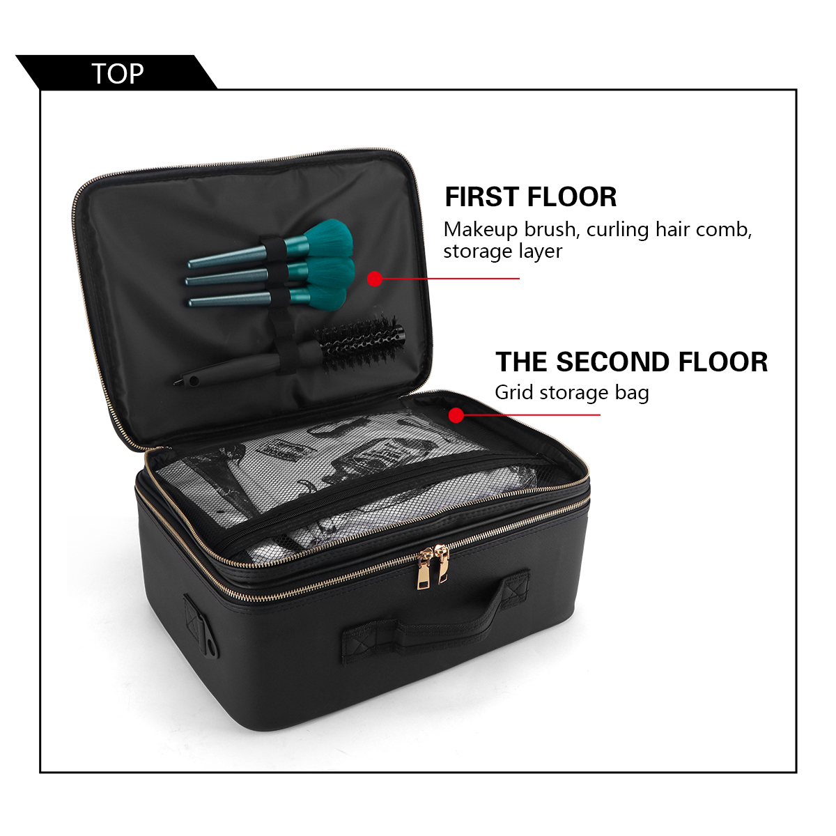 Women Travel Cosmetic Case Org - Beauty Makeup Box recensione e prezzo