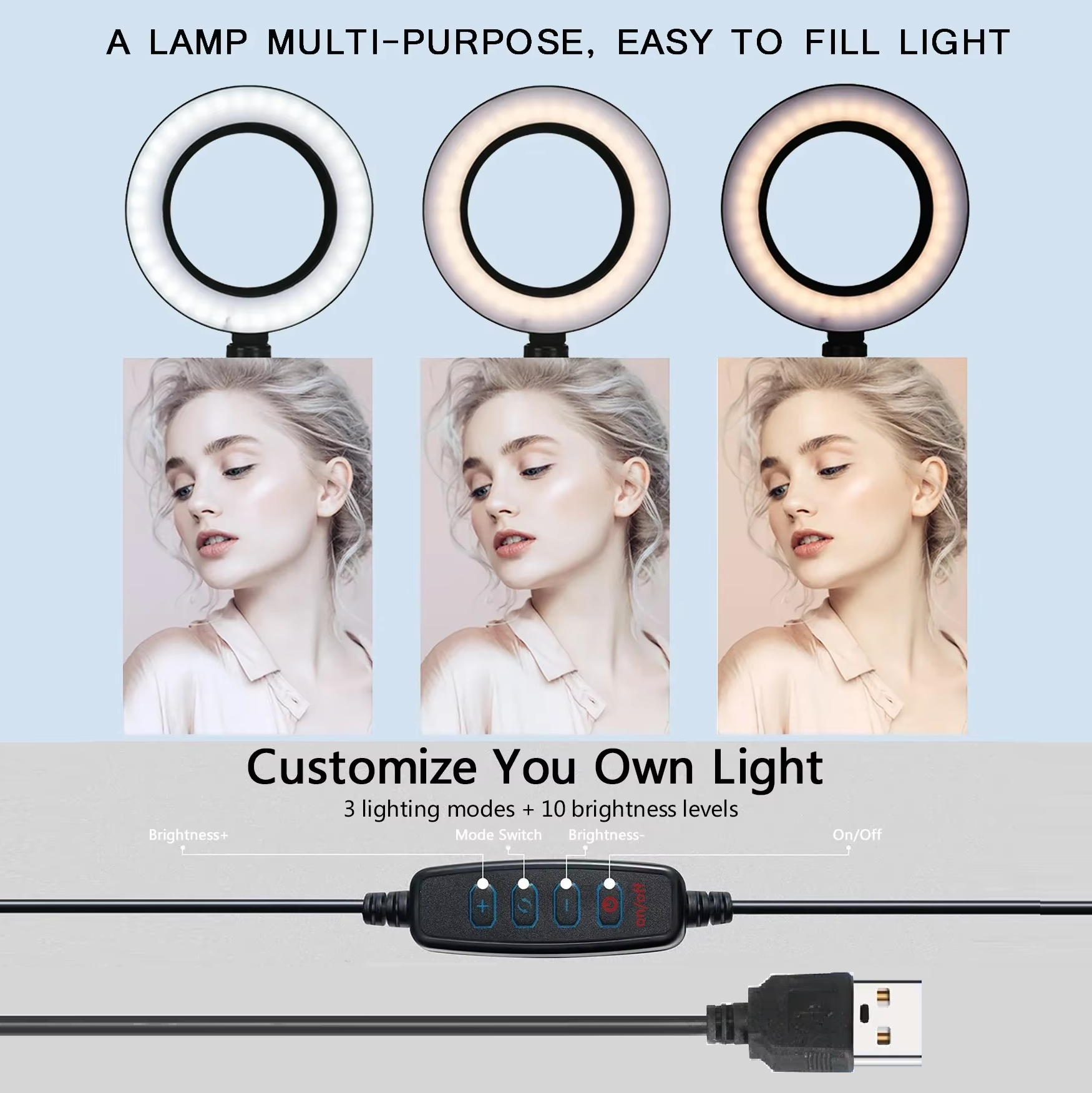 Desktop Adjustable Phone Holde - Beauty Makeup Camera recensione e prezzo