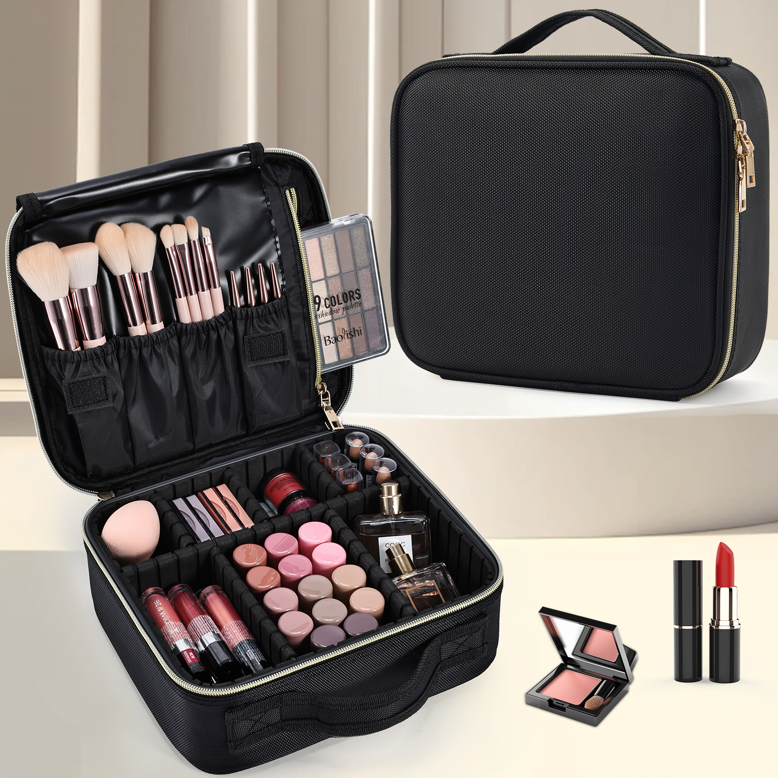 Cosmetic Case Makeup Bag Vanit - Beauty Makeup Box recensione e prezzo