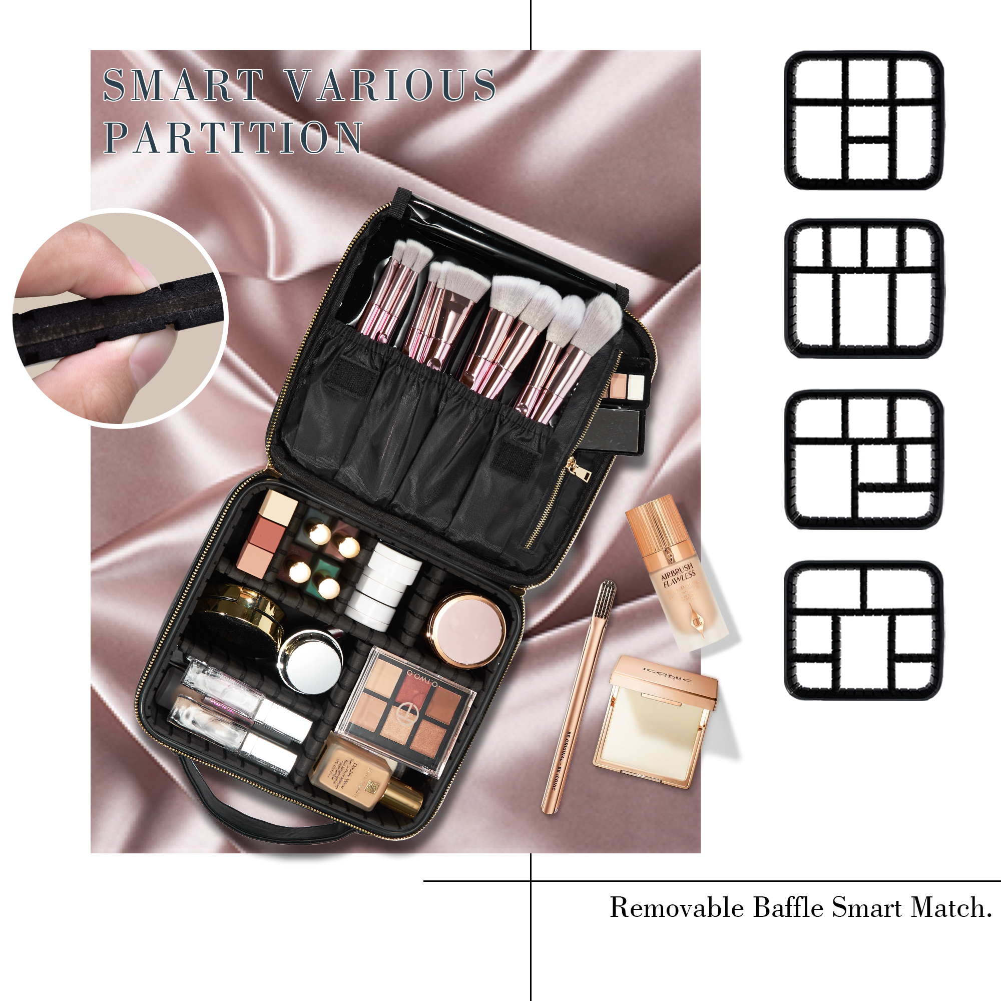 Cosmetic Case Makeup Bag Vanit - Beauty Makeup Box recensione e prezzo