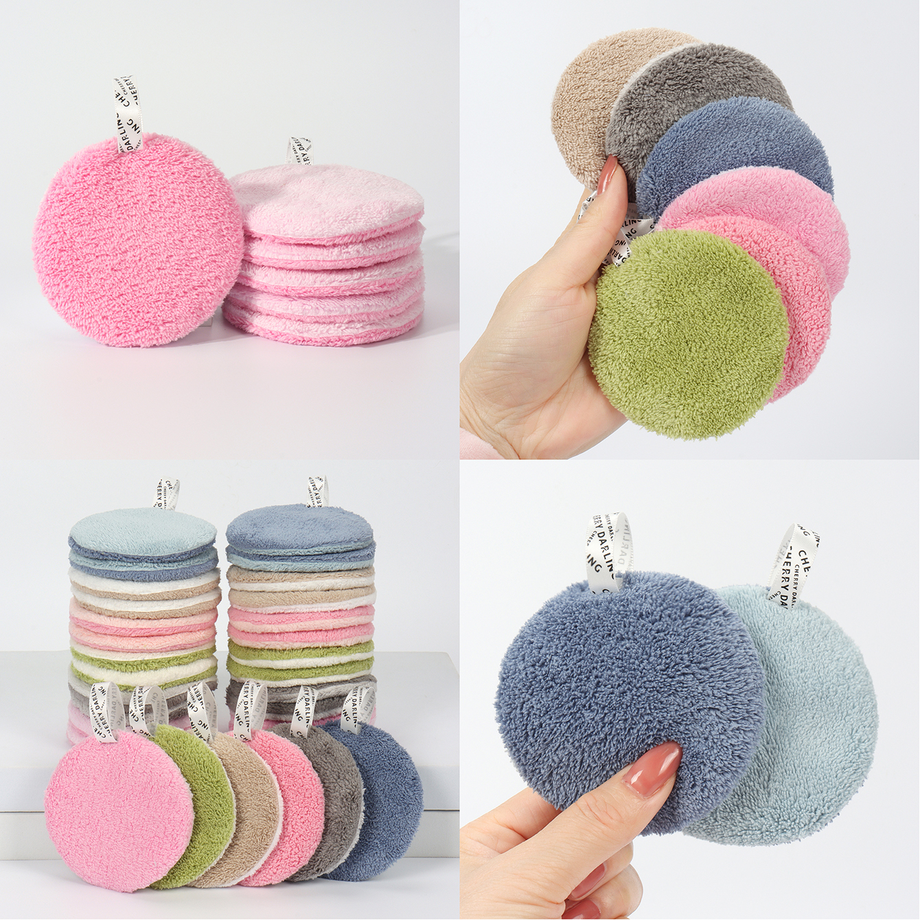 80 Round Absorbent Face Wash P - Beauty Makeup Blender recensione e prezzo