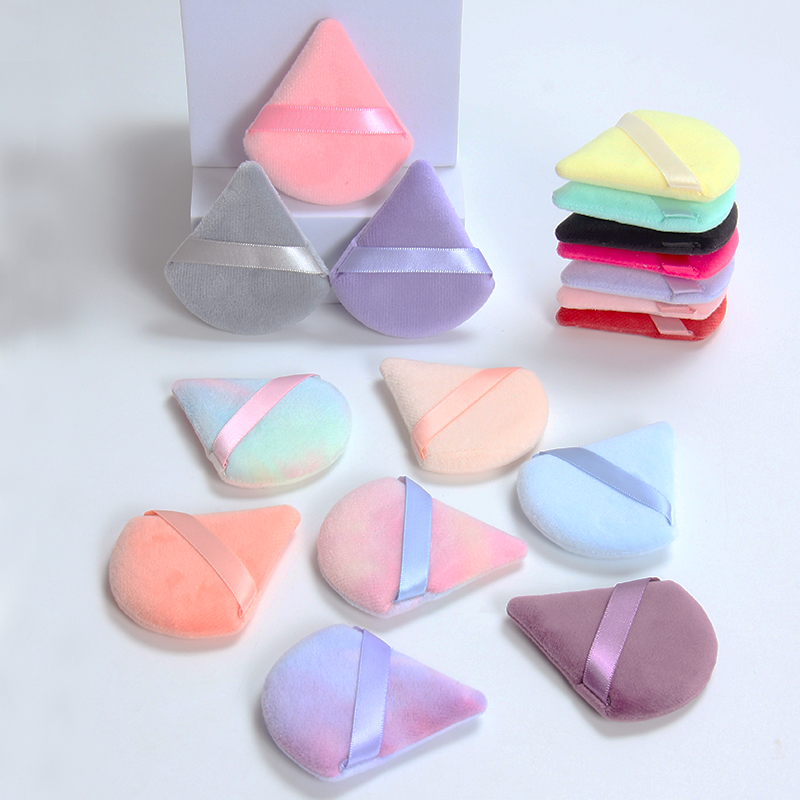 2 件 Triangle Powder Puff Face  - Beauty Makeup Blender recensione e prezzo