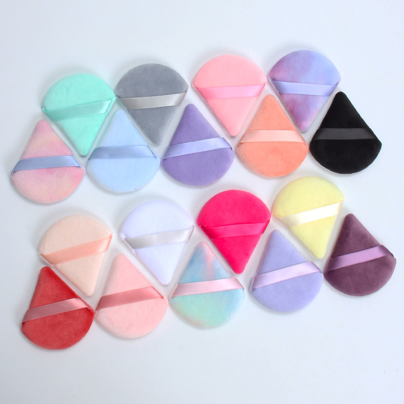 2 件 Triangle Powder Puff Face  - Beauty Makeup Blender recensione e prezzo