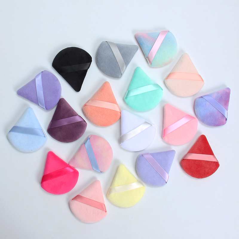 2 件 Triangle Powder Puff Face  - Beauty Makeup Blender recensione e prezzo