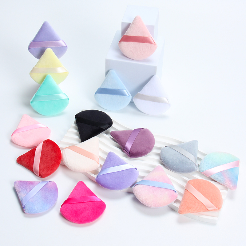 2 件 Triangle Powder Puff Face  - Beauty Makeup Blender recensione e prezzo