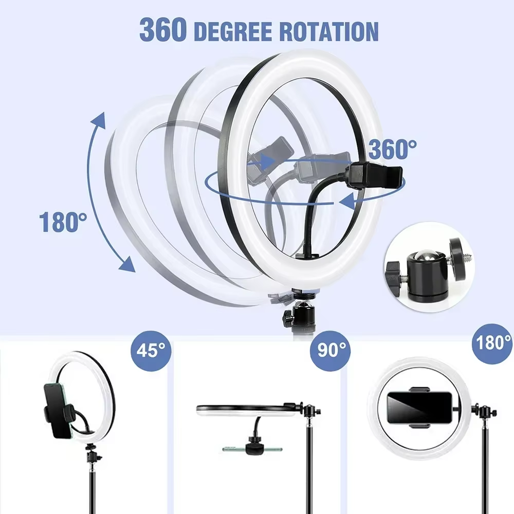 10''Ring Selfie Light Overhead - Beauty Makeup Camera recensione e prezzo