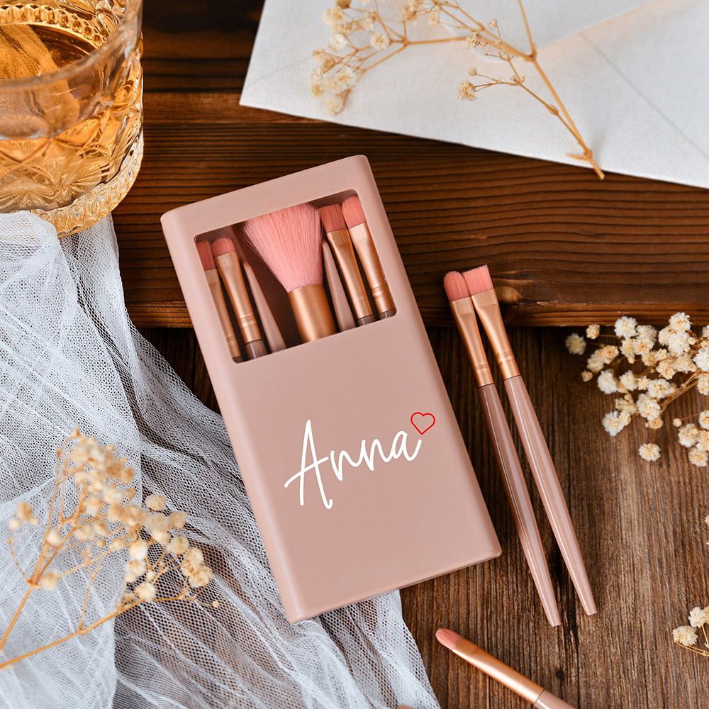 Personalized 5pc Makeup Brush  - Beauty Makeup Bridal recensione e prezzo