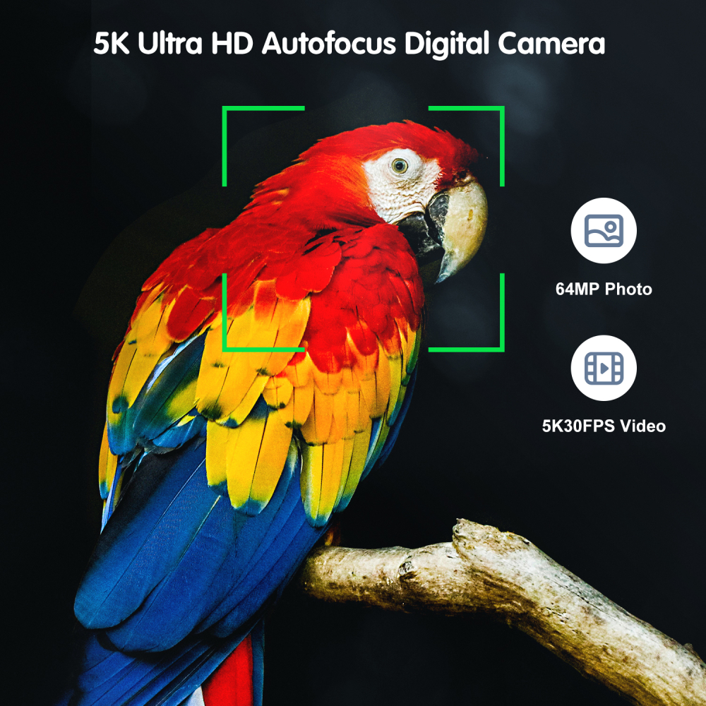 5K Digital Camera for Photogra - Beauty Makeup Camera recensione e prezzo