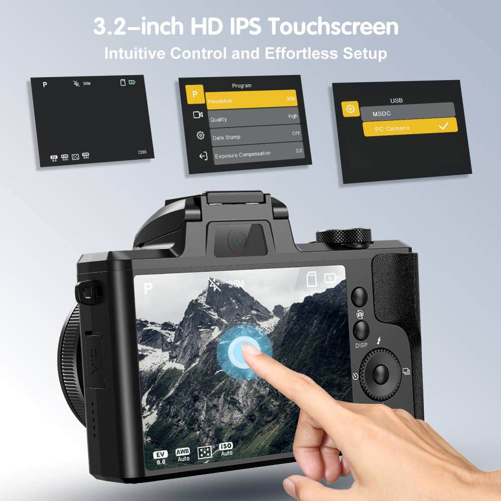 5K Digital Camera for Photogra - Beauty Makeup Camera recensione e prezzo