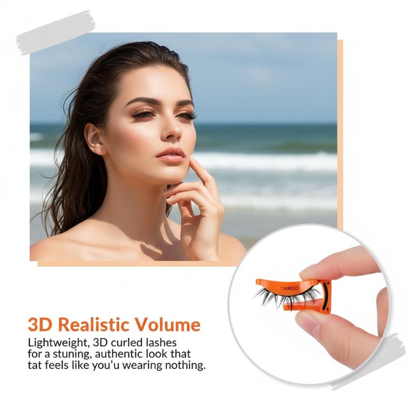 Magnetic 3D Eyelashes Set Natu - Beauty Makeup Box recensione e prezzo
