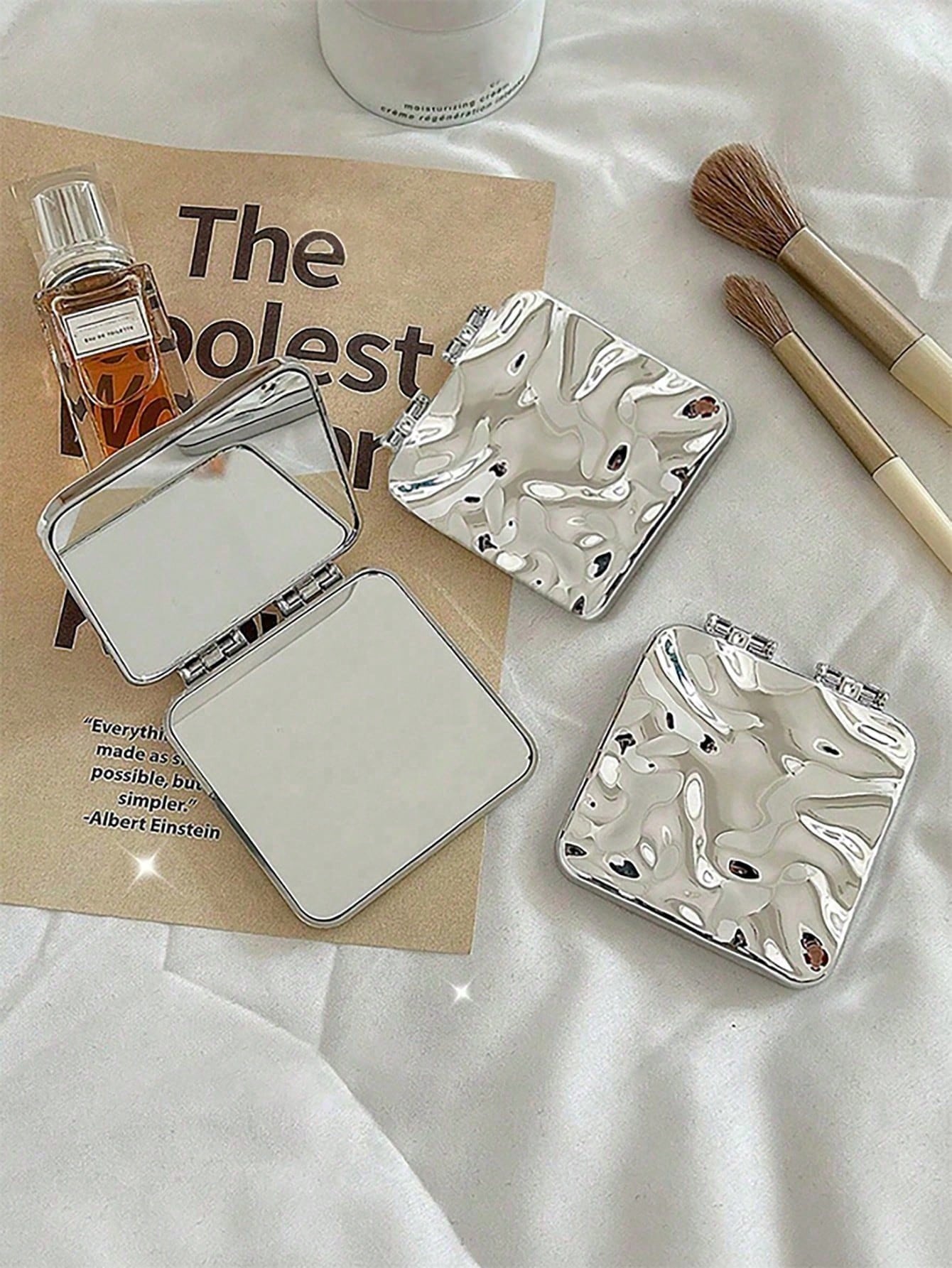 Portable Folding Makeup Mirror - Makeup Beauty Y2K Style recensione e prezzo