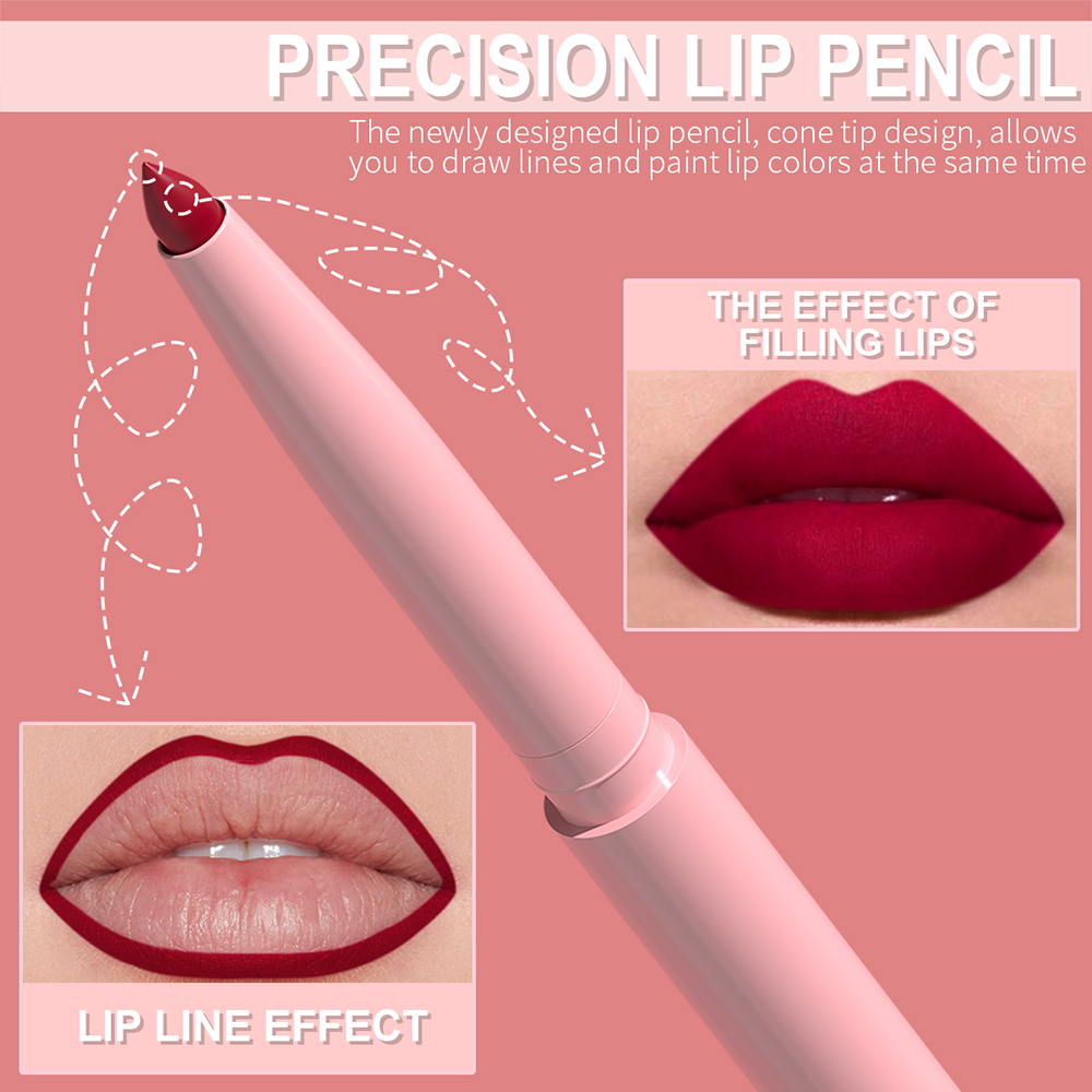 6pcs Lip Liner Pen Set Long-La - X Beauty Makeup recensione e prezzo